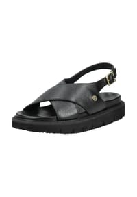 Copenhagen|shoes - Leder Sandalen - Schwarz/Schwarz