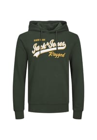 JACK & JONES - Hoodie Logo2 Col Kapuzensweatshirt - 176560 DESERT SAG