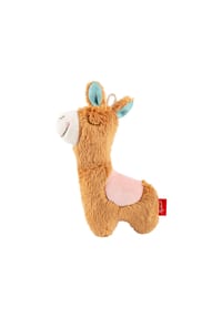 sigikid® - Greifling Lama ,  für Babys und Kinder - braun