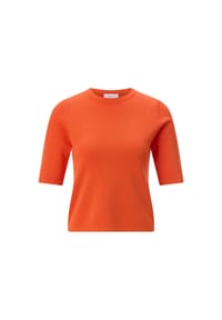 rich&royal - Shirt, Rundhals, für Damen - 523 MANDARINA