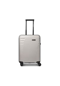 FARMHOOD Eco Edition - Eco Edition 4 Rollen Kabinentrolley 55 cm mit Dehnfalte - beige