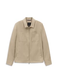 bugatti - Leinenblouson, Klappkragen, für Herren - 040 BEIGE