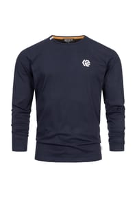 INDICODE - Langarmshirt INTrense - Black