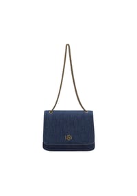 L.CREDI - Mareike Mareike Umhängetasche 23 cm - dark blue denim