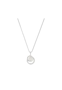 JOOP! - Damen Kette mit Anhänger "2023380", 925er Silber mit Süßwasser-Zuchtperle - silber