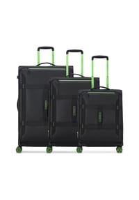 RONCATO Norway - Norway 4 Rollen Kofferset 3-teilig mit Dehnfalte - denim