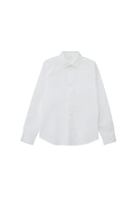 s.Oliver - Hemd, Slim-Fit, Kent-Kragen, für Kinder - 0100 WHITE
