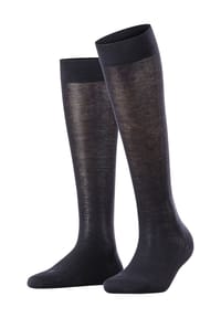 FALKE - Sensitive London Kniestrümpfe, Komfortbündchen, für Damen - 3000 BLACK