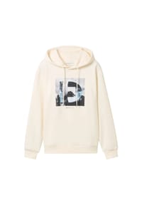 TOM TAILOR - Kapuzensweatshirt Hoodie - beige