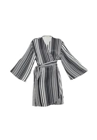 SURI FREY - Damen Wickelkleid SFY Freyday - black white 103