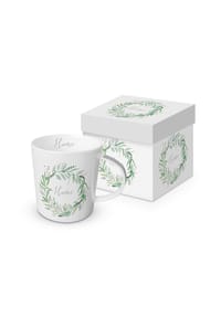 ppd - Henkelbecher Home, in Geschenkbox, 350 ml - Mehrfarbig