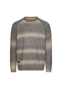 camel active - Leichter Pullover mit Raglanärmeln - Graugrün
