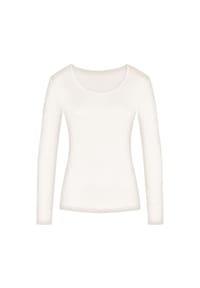 mey - Emotion Langarmshirt, U-Ausschnitt, Microfaser, für Damen - 408 NIGHT BLUE
