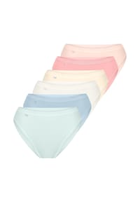 sloggi - Tai Slip 6er Pack Basic+ - Medium grey melange