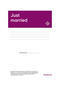 PDF-Giftcard JUST MARRIED - undefined - 