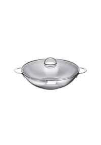 SCHULTE-UFER® - Wok "Wave", Ø 32 cm - SILBER