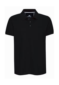 RUSTY NEAL® - Poloshirt Uni im klassischen Design - Anthrazit