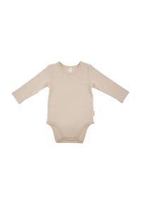 maximo® - BABY-Body, langer Arm, Jersey Schulterverschluß - dogwood