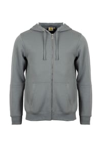 ROADSIGN® australia - Herren Sweatjacke Hooded mit Sydney Harbour Artwork und Kapuze - grau
