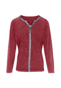 heine - Shirt - dunkelrot