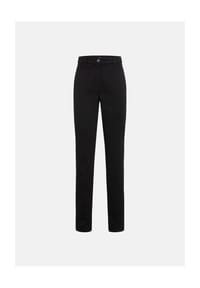 olsen - Hose mit Reißverschluss und Verschlussknopf - Black