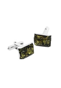 OSTSEE-SCHMUCK® - Manschettenknöpfe , Classic 14 x 10 mm , Silber 925/000 - silber