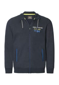 JAN VANDERSTORM - Sweatjacke YORIN - dunkelblau