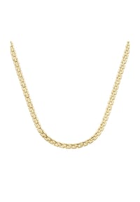 SMART JEWEL® - Collier Gliederkette, Silber 925 - gold