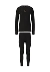 SOS - Baselayer-Set Namsan aus Merino-Wolle - 1001 Black