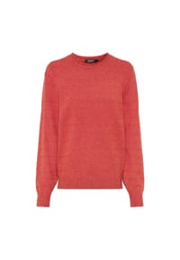 olsen - Pullover mit Rundhalsausschnitt - Sienna Red