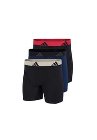 adidas - Boxershorts Active Flex Cotton, 3er-Pack, für Herren - 000 BLACK