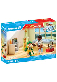 playmobil® - Act!on Heroes - Kinderarzt mit Teddybär 71619 - 
