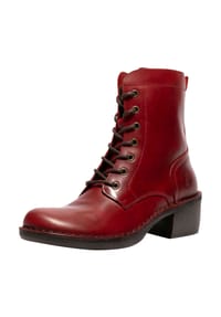 Fly London - Leder Stiefelette - Rot