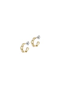 EMPORIO ARMANI SENTIMENTAL - Emporio Armani Damen-Band-Creolen aus goldfarbenem Metall, EGS3329710 - Gold