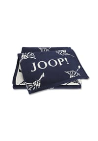JOOP! FABRICS OUTDOOR CORNFLOWER Wohndecke 125x170 cm, Navy - JOOP! CORNFLOWER - Apricot