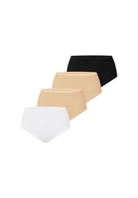 nur die - Taillenslip Bio-Baumwolle GOTS-zertifiziert - beige, schwarz 1
