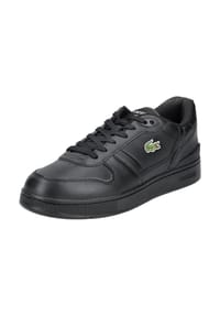 LACOSTE - Sneaker, Leder, Logo-Stickerei, für Herren - BLK/BLK - 02H SCHWARZ