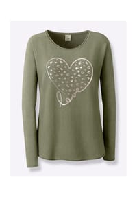 heine - Pullover - khaki