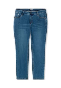 sheego - 5-Pocket-Jeans - black denim