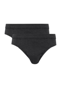 DUNMORE - Premium Feinripp Slip, 2er-Pack, Ringel, für Herren - 809 JEANS