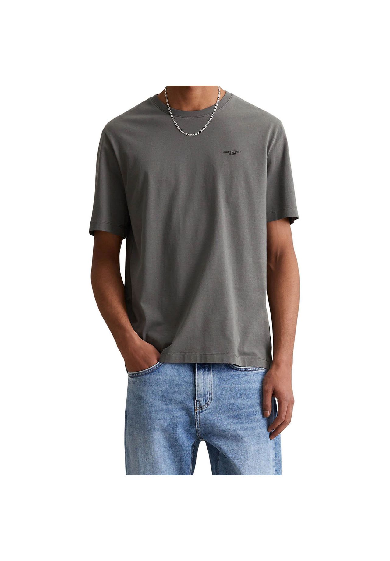 Marc O'Polo Denim T-Shirt, FüR Herren, Grau, L