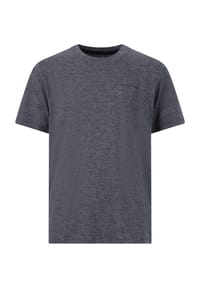 ENDURANCE - T-Shirt Abdon mit 4-Wege-Stretch und Reflektoren - 1005 Light Grey Melange