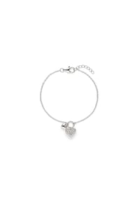 s.Oliver - Armband - aus Silber mit Herz Details - silber