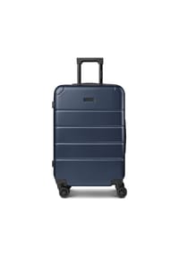 POLICE Dublin - Dublin 4 Rollen Trolley M 64 cm mit Dehnfalte - black