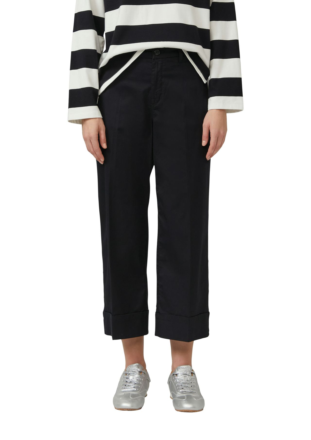 S.Oliver Red Label Culotte, BüGelfalte, FüR Damen, Schwarz, 40