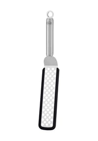 RÖSLE - Rundgriff-Wender, flexibel, 32 cm Rundgriff - SCHWARZ/SILBER