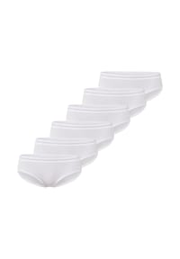 SCHIESSER - Panty 6er Pack Teens Girls Long Life Cotton - Schwarz