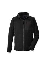 killtec® - Fleecejacke, Stehkragen, für Herren - 200 SCHWARZ