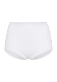 SYLVIA SPEIDEL. - Jazzpant "Anja", Jacquard, uni, für Damen - weiß
