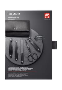 ZWILLING PREMIUM - Maniküre Set, Premium - SCHWARZ